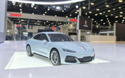 红旗天工 S-Concept 互动小车模型