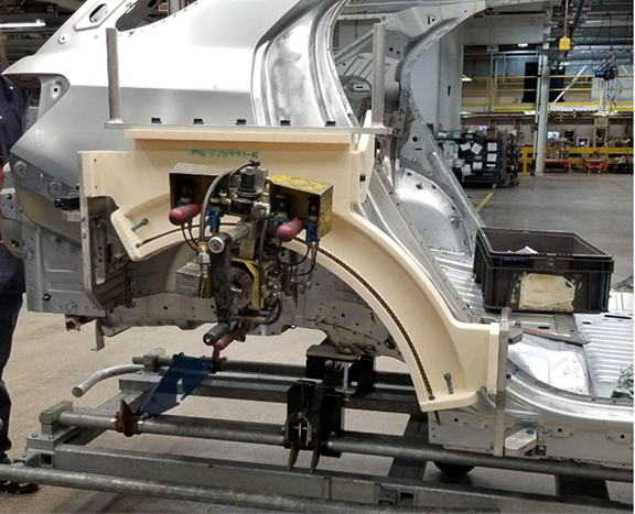 通用汽车 3D打印工装图片